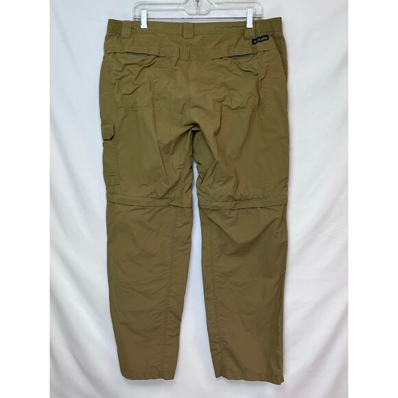 Columbia Men's Smith Creek Convertible Hiking Athleisure Pants Khaki 40x32 - Picture 2 of 10